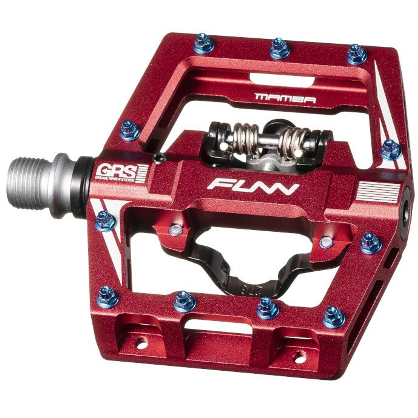 FUNN Mamba S One Side SPD Pedals - S - Red