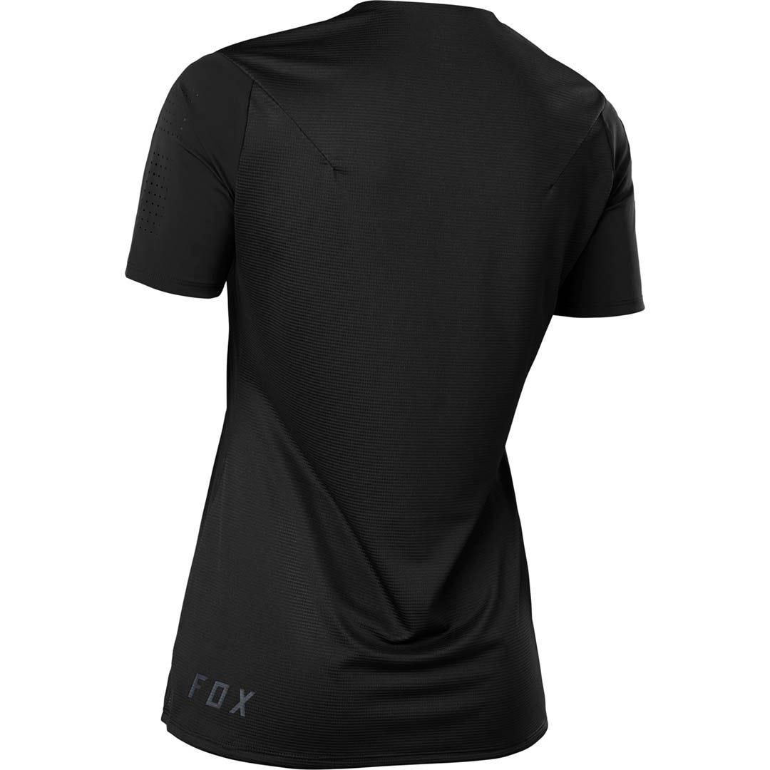 Fox Flexair Women's Short Sleeve Jersey - Women's XS - Black