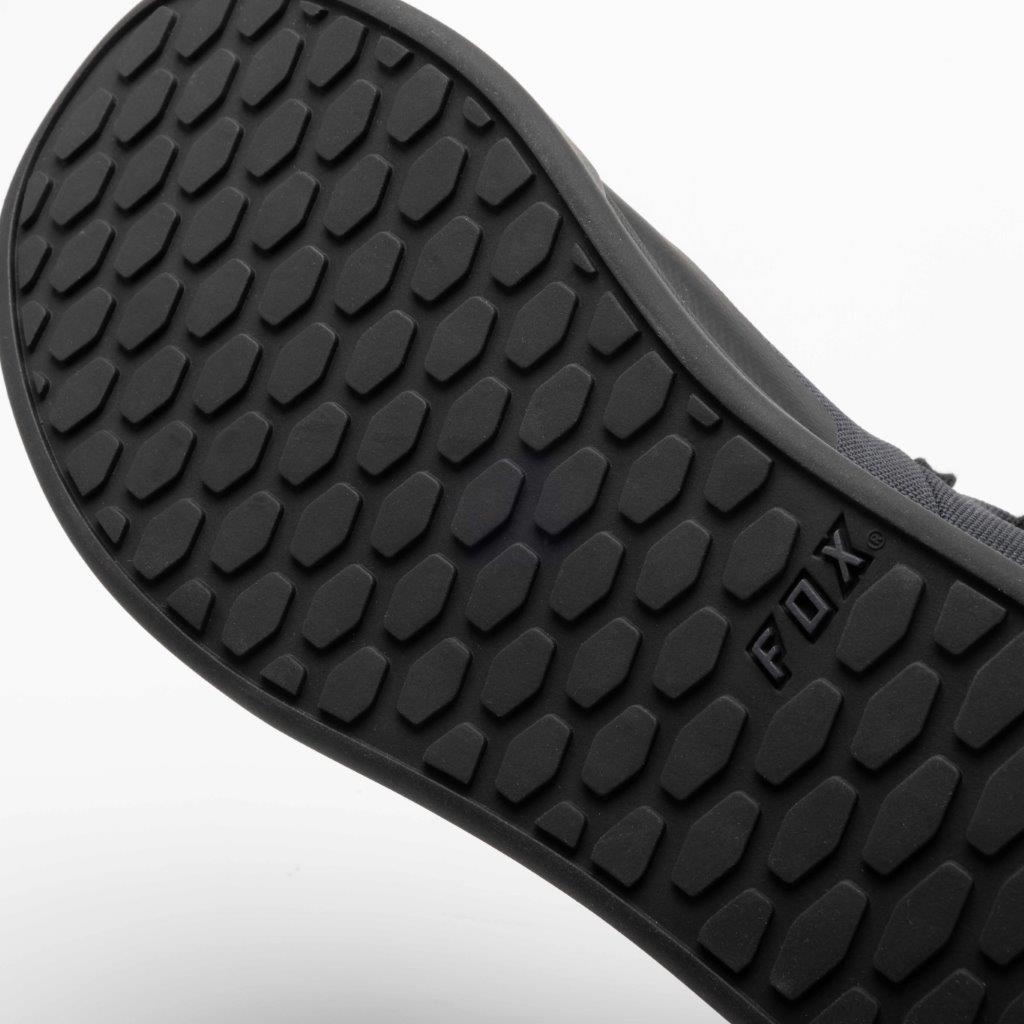 Fox Union Canvas Flat Pedal Shoes - EU 42.5 - Black