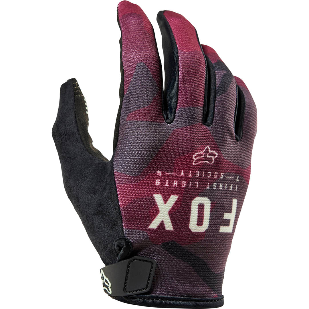 Fox Ranger Full Finger Gloves - L - Dark Maroon