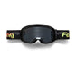 Fox Main Statk Youth Goggles - Youth - One Size Fits Most -  Black - Red - Grey Lens