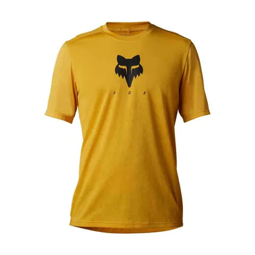 Fox Ranger Tru Dri Short Sleeve Jersey - L - Daffodil