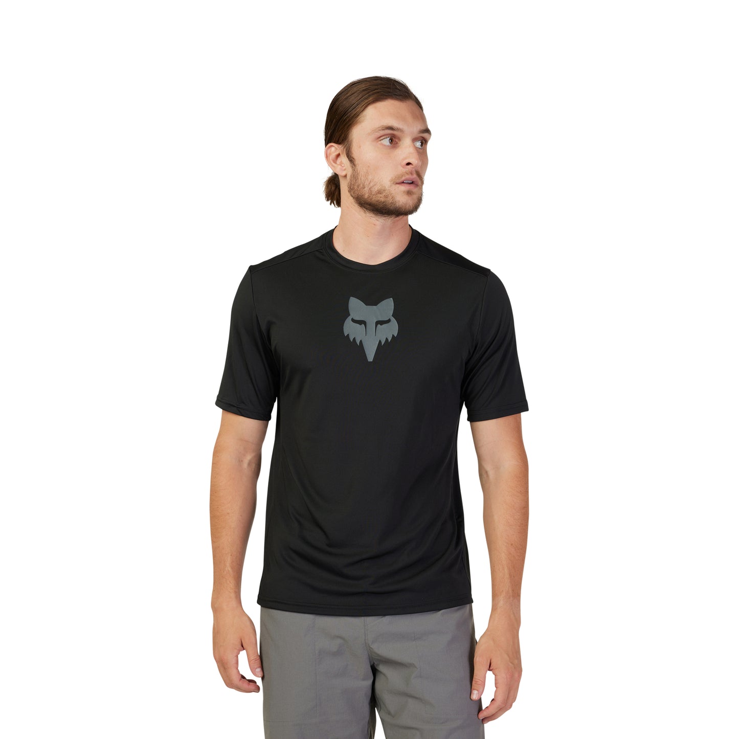 Fox Ranger Lab Head Short Sleeve Jersey - L - Black