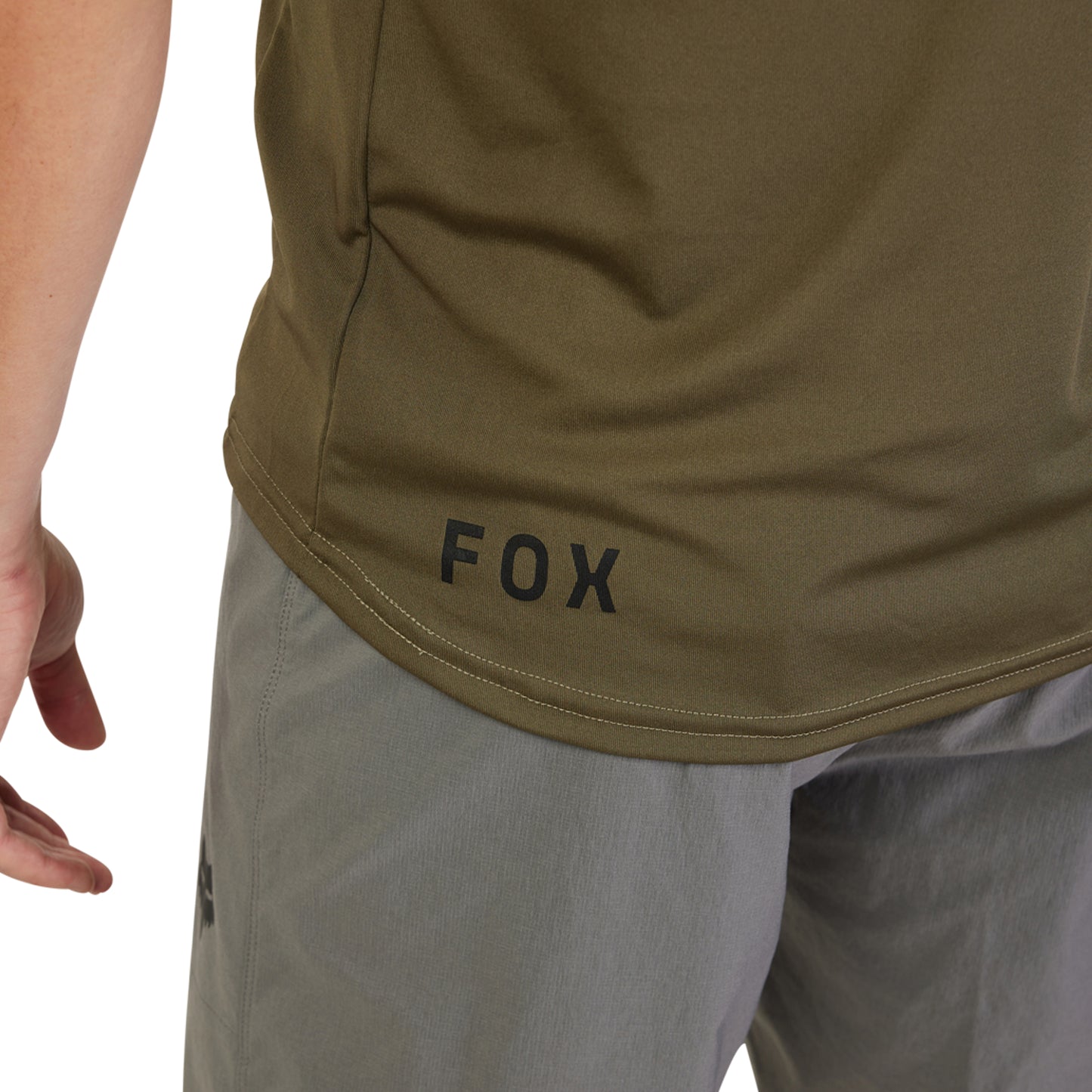 Fox Ranger Short Sleeve Jersey - M - Lab Head - Olive Green