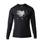 Fox Ranger Long Sleeve Jersey - S - Dayto - Black