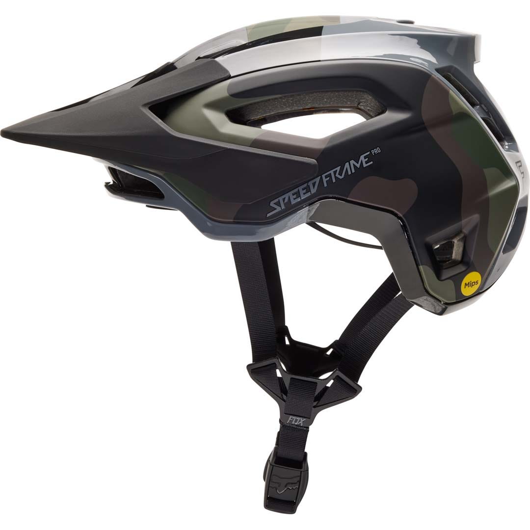 Fox Speedframe Pro Helmet - S - Olive Camo