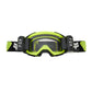 Fox Airspace Roll Off Goggles - One Size Fits Most - Flo Yellow - Clear Lens