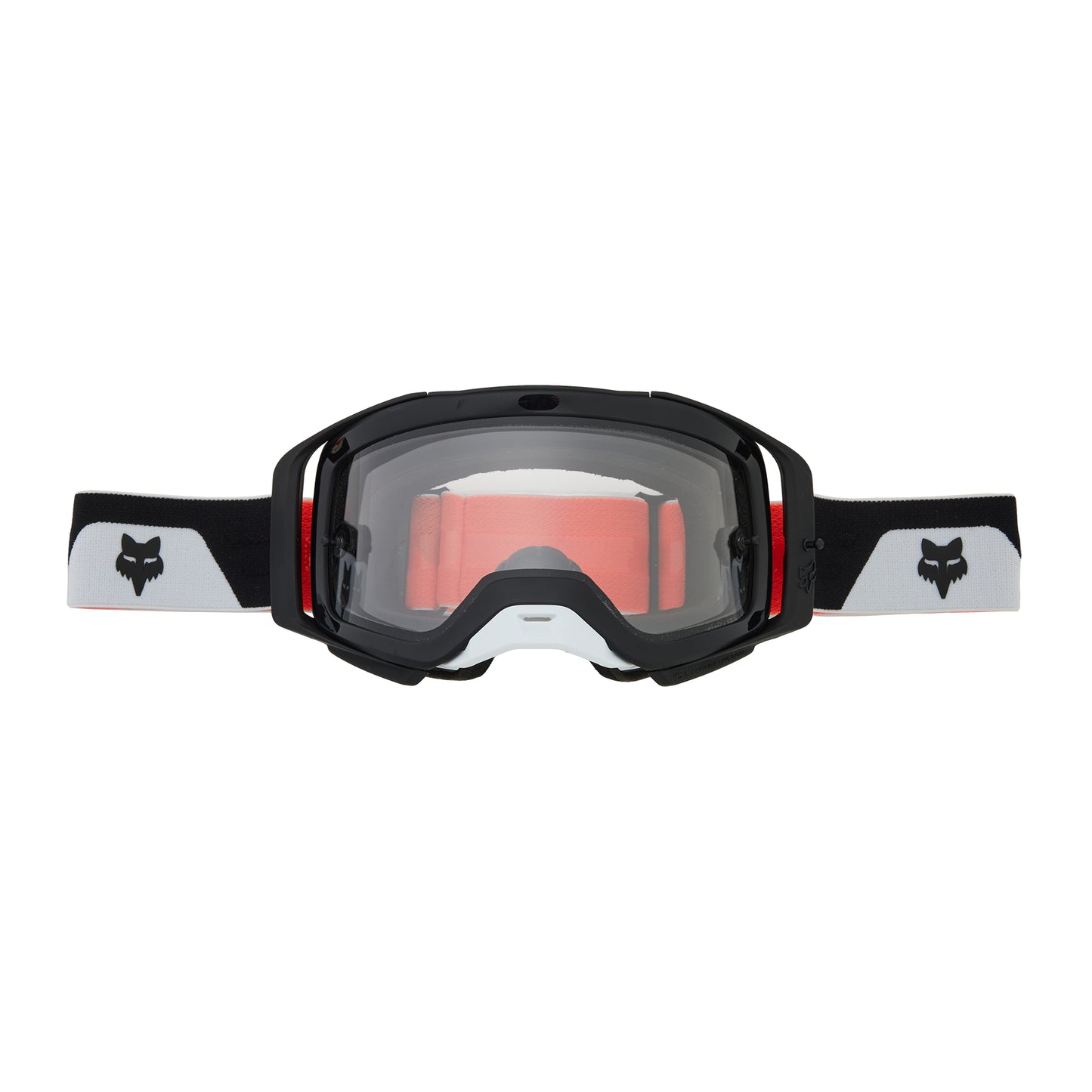 Fox Airspace X Goggles - One Size Fits Most -  Black - White - Clear Lens