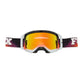 Fox Airspace Streak Goggles - One Size Fits Most -  White - Spark Mirror Red Lens