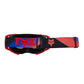 Fox Airspace Streak Goggles - One Size Fits Most -  Flo Red - Spark Mirror Blue Lens