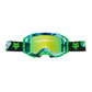 Fox Airspace Atlas Goggles - One Size Fits Most -  Black - Green - Spark Mirror Green Lens