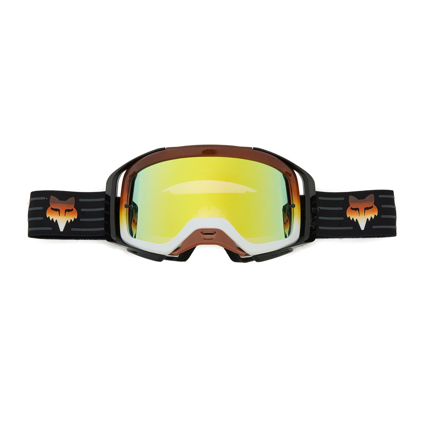 Fox Airspace Flora Goggles - One Size Fits Most -  Black - Injected Mirror Yellow Lens