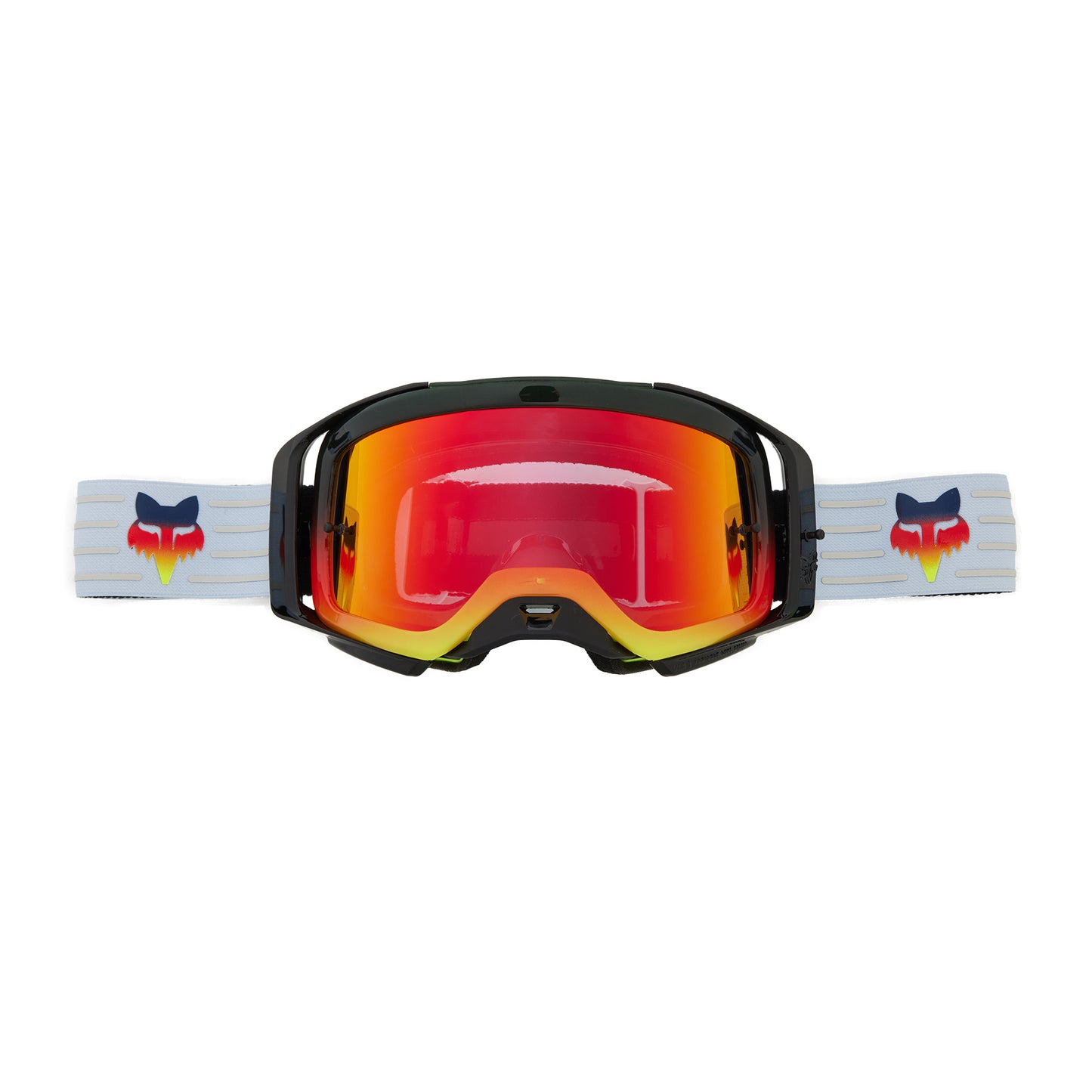 Fox Airspace Flora Goggles - One Size Fits Most -  White - Injected Mirror Red Lens