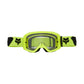 Fox Core Main Goggles - One Size Fits Most -  Flo Yellow - Clear Lens
