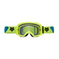Fox Main S Goggles - One Size Fits Most - Flo Yellow - Clear Lens
