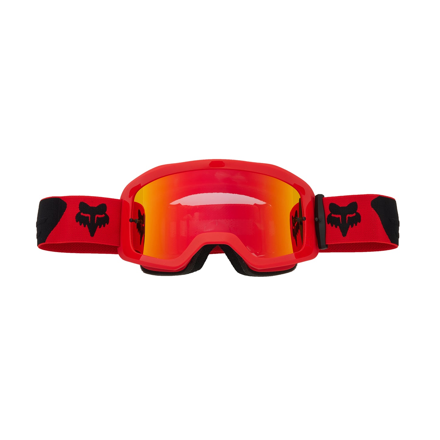 Fox Main Core Goggles - One Size Fits Most -  Flo Red - Spark Mirror Red Lens