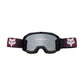 Fox Main Flora Goggles - One Size Fits Most -  Black - Spark Mirror Grey Lens