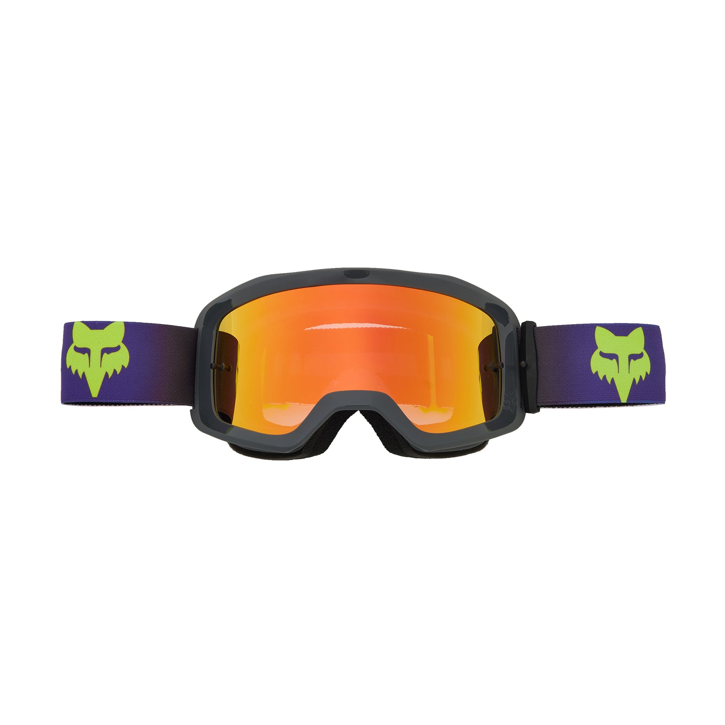 Fox Main Atlas Goggles - One Size Fits Most -  Dark Indigo - Spark Mirror Red Lens