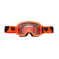 Fox Main Core Youth Goggles - One Size Fits Most -  Flo Orange - Clear Lens