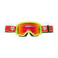 Fox Main Ballast Youth Goggles - One Size Fits Most -  Black - Red - Spark Mirror Red Lens