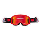 Fox Main Atlas Youth Goggles - One Size Fits Most -  Grey - Red - Spark Mirror Red Lens