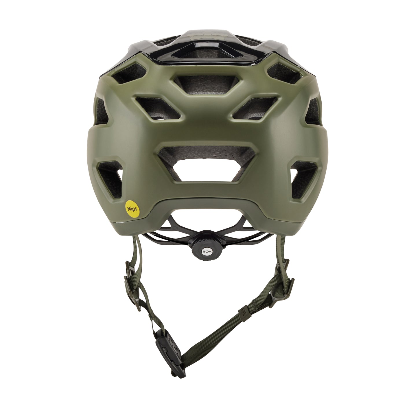 Fox Crossframe Pro MIPS Helmet - S - Graphic - Olive Green
