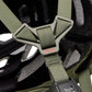 Fox Crossframe Pro MIPS Helmet - S - Graphic - Olive Green