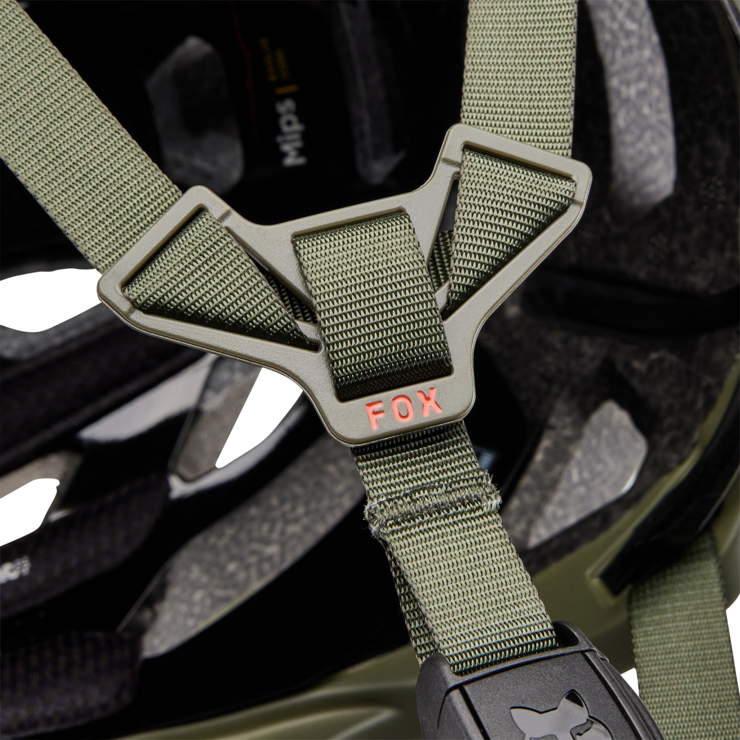 Fox Crossframe Pro MIPS Helmet - M - Graphic - Olive Green