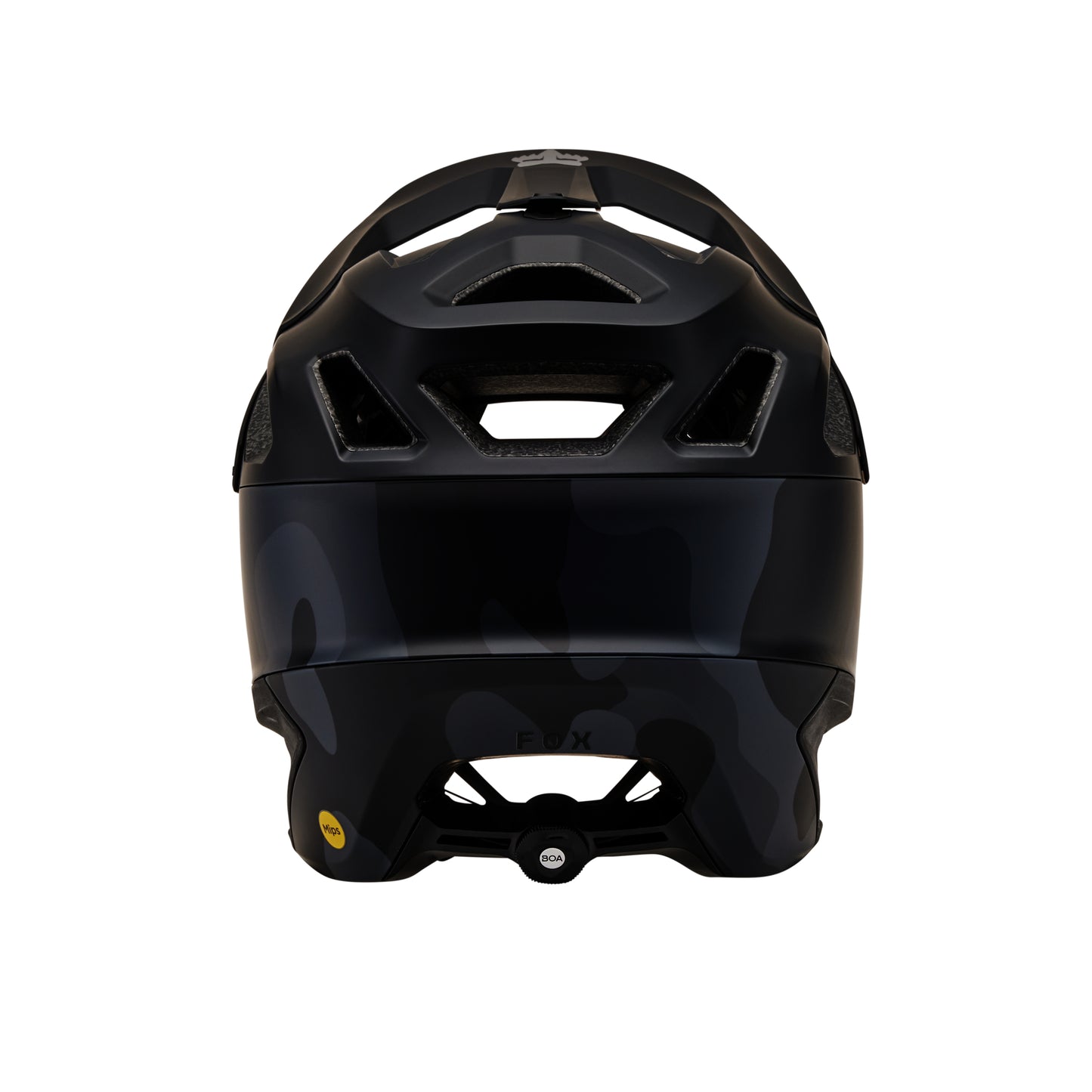 Fox Dropframe Pro MIPS Helmet - S - Runn - Black Camo