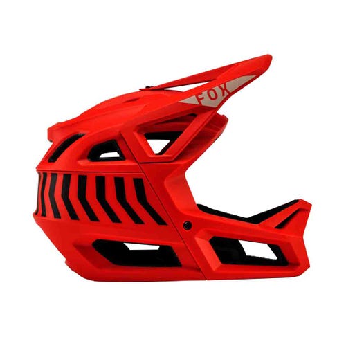Fox Proframe MIPS Helmet - L - Race Energy - Orange Flame