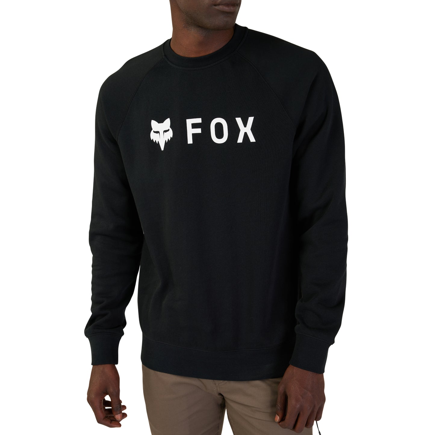 Fox Absolute Fleece Crewneck Jumper - M - Black