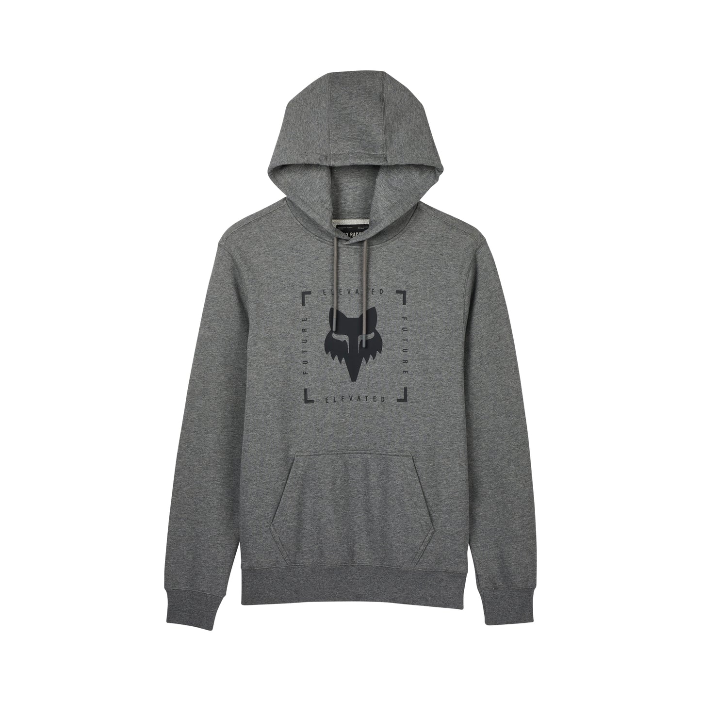 Fox Boxed Future Fleece Pullover Jumper - L - Heather Grey
