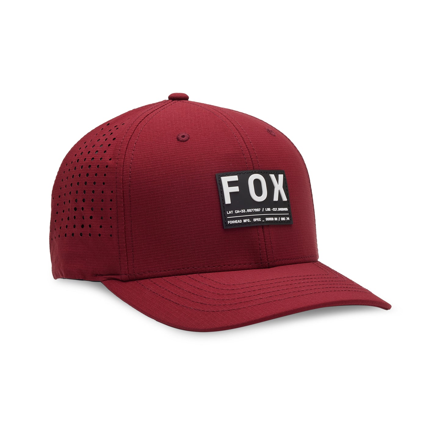 Fox Non Stop Tech Flexfit Hat - L/XL - Scarlet