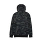 Fox Fox Head Camo Fleece Pullover Jumper - L - Black Camo