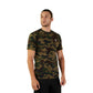 Fox Fox Head Camo Short Sleeve Tech Tee Jersey - XL - Green Camo