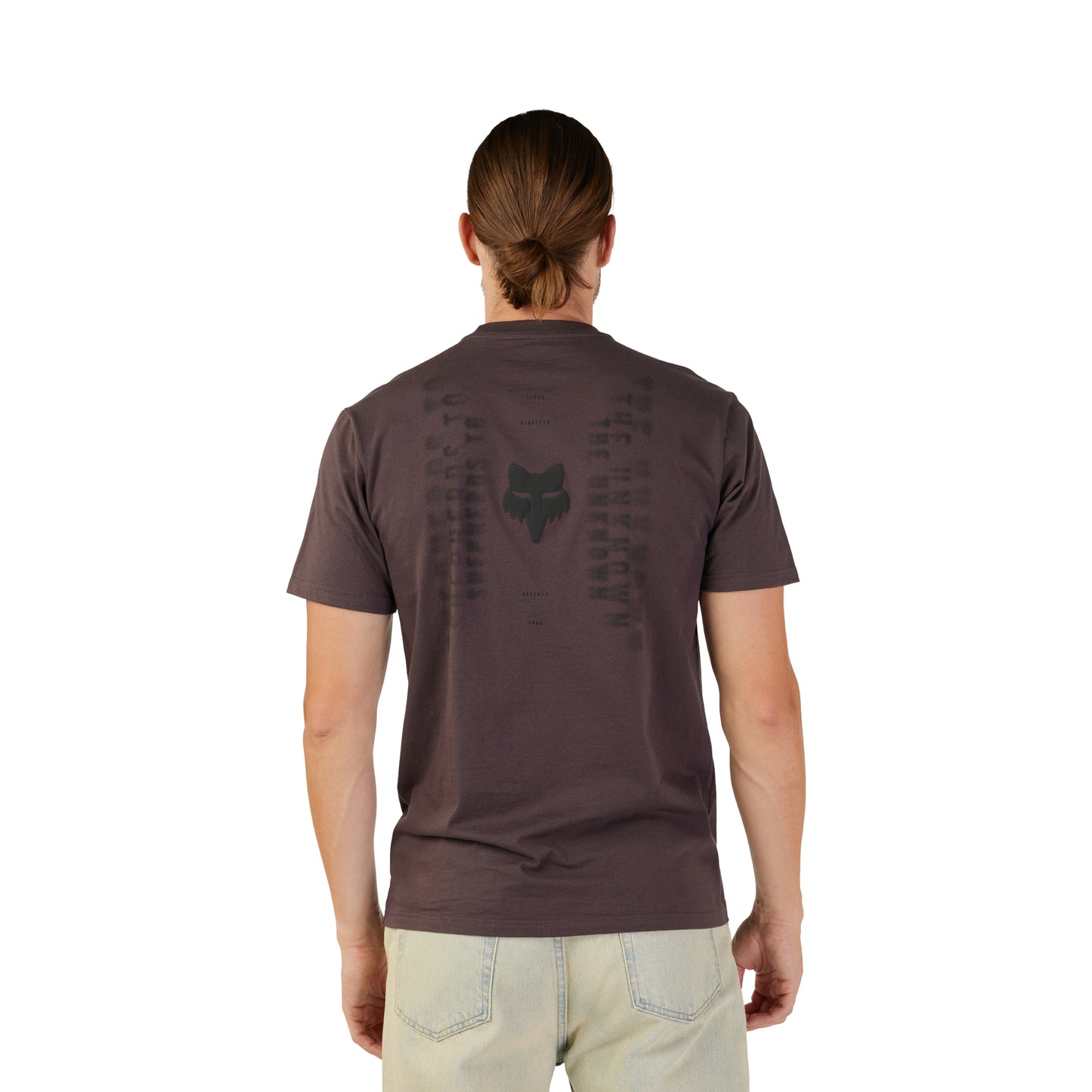 Fox Faded Out Short Sleeve Premium Jersey - L - Purple