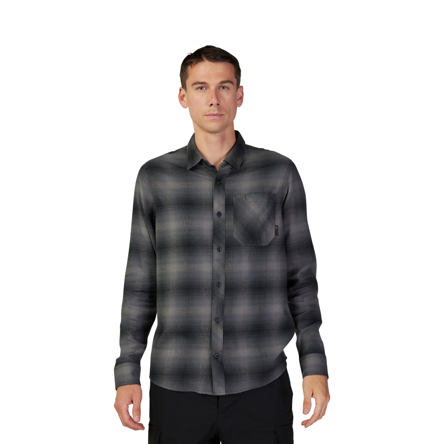 Fox Survivalist Stretch Flannel - S - Black