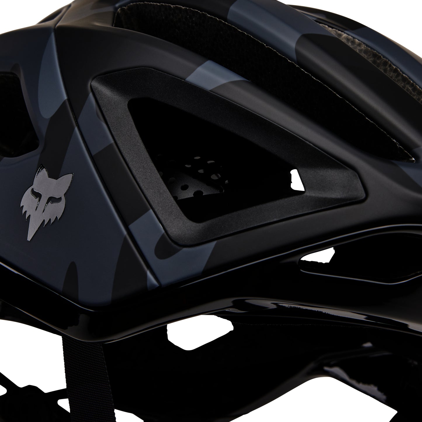 Fox Crossframe Pro MIPS Helmet - S - Camo - Black Camo