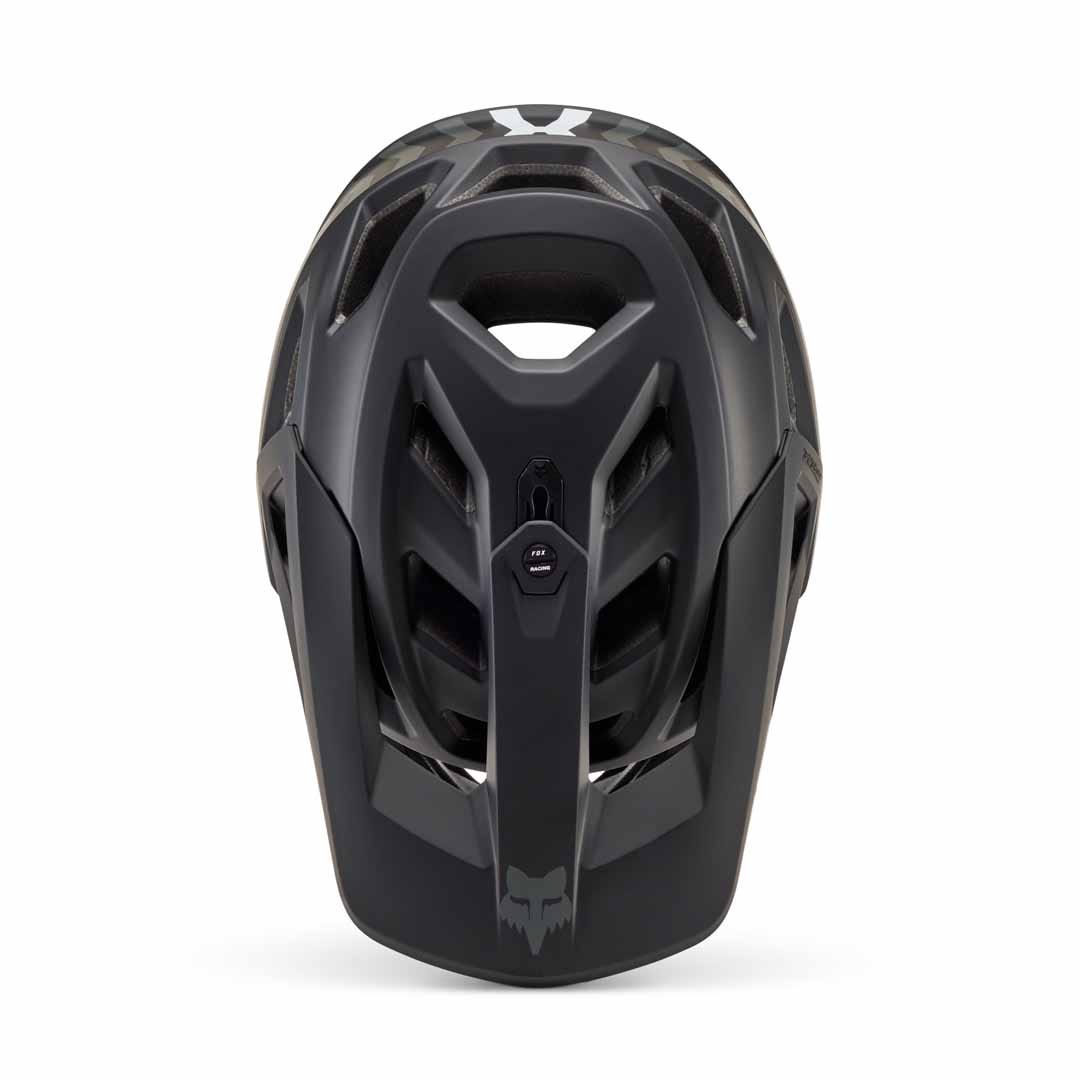 Fox Proframe MIPS Youth Helmet - One Size Fits Most - Race Energy - Black