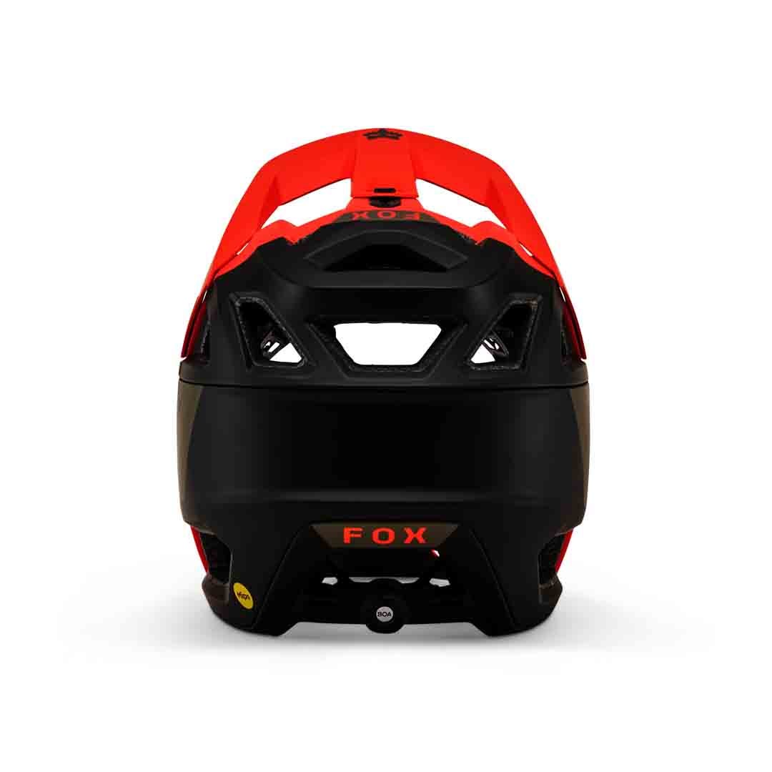 fox proframe with goggles Fox Proframe RS MIPS Helmet - L - Nuf - Orange Flame