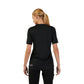 Fox Ranger Women's Short Sleeve Jersey - Women's L - Black - Solid Foxhead