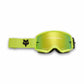 Fox Main Core Goggles SPARK - One Size Fits Most -  Flo Yellow - Spark Mirror Lens Lens