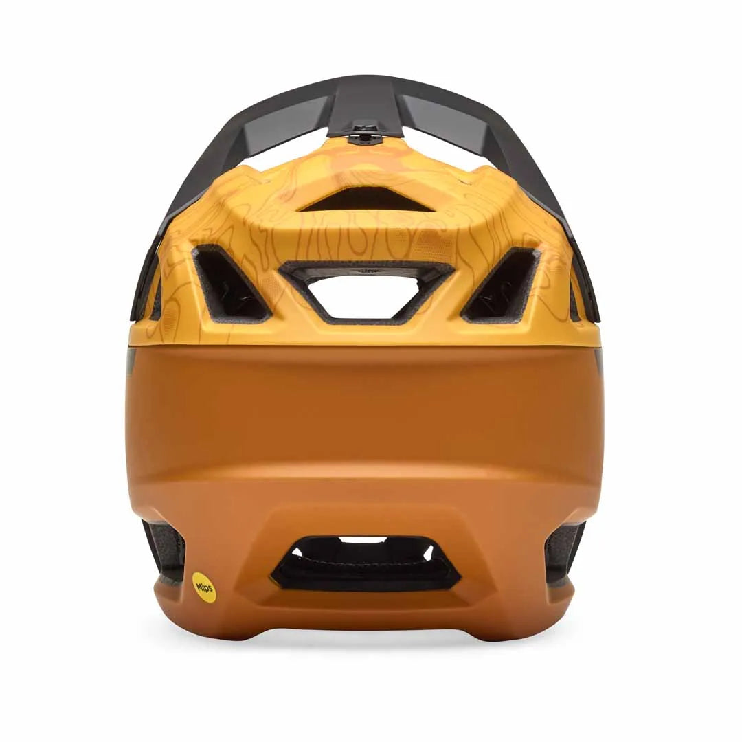 Fox Proframe Helmet - L - Frequency - Caramel