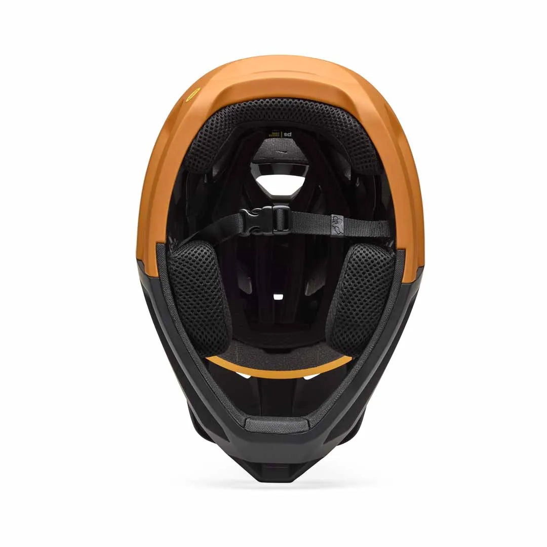 Fox Proframe Helmet - L - Frequency - Caramel
