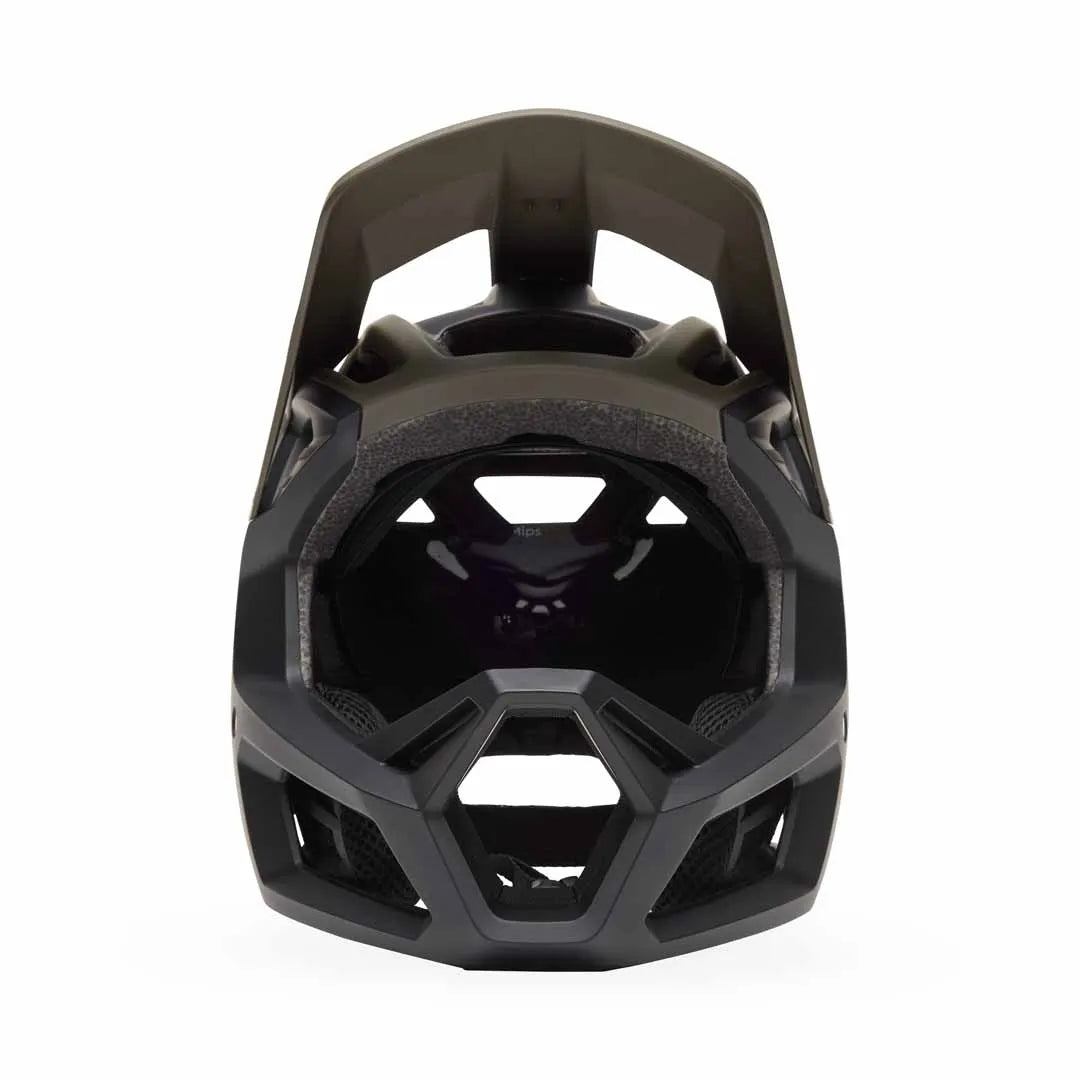 Fox Proframe Helmet - L - Rizer - Cocoa