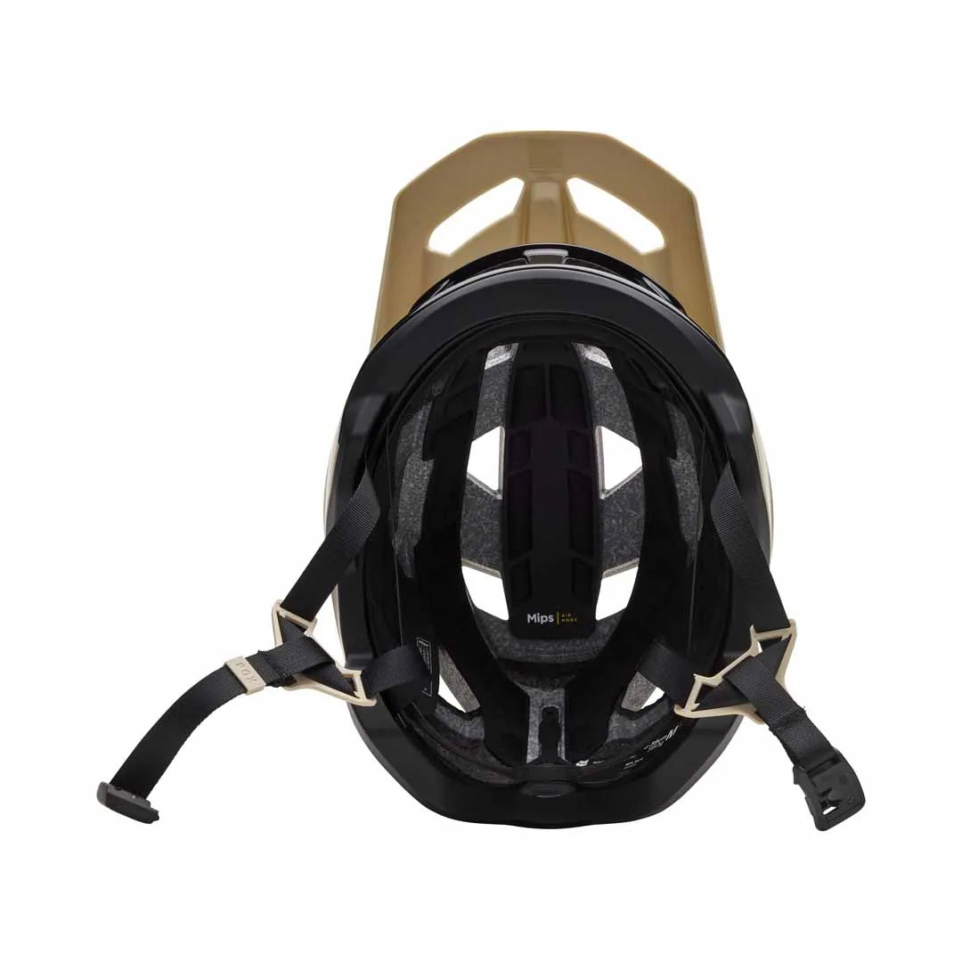 Fox Speedframe Pro Helmet - L - Backfade - Cream