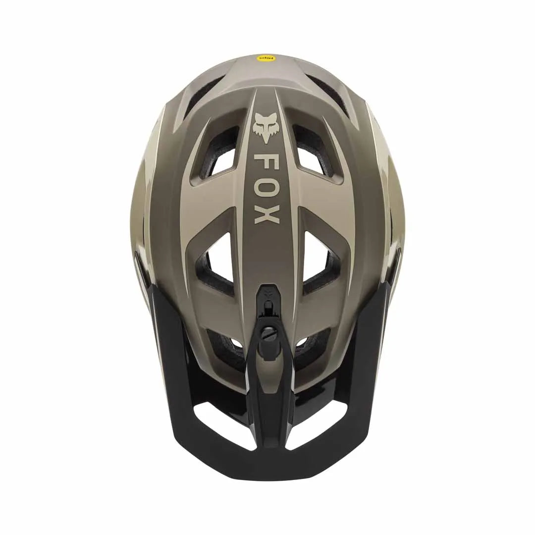 Fox Speedframe Pro Helmet - M - Defy - Cream