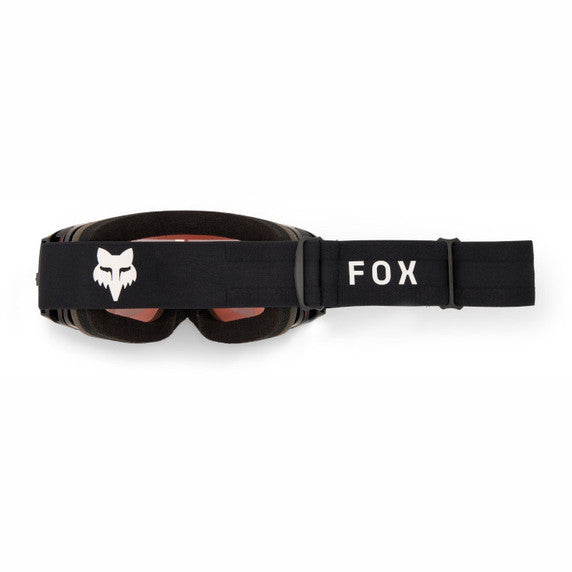 Fox MTB Vue Max Vivid Goggles - One Size Fits Most - Vivid Black / Red