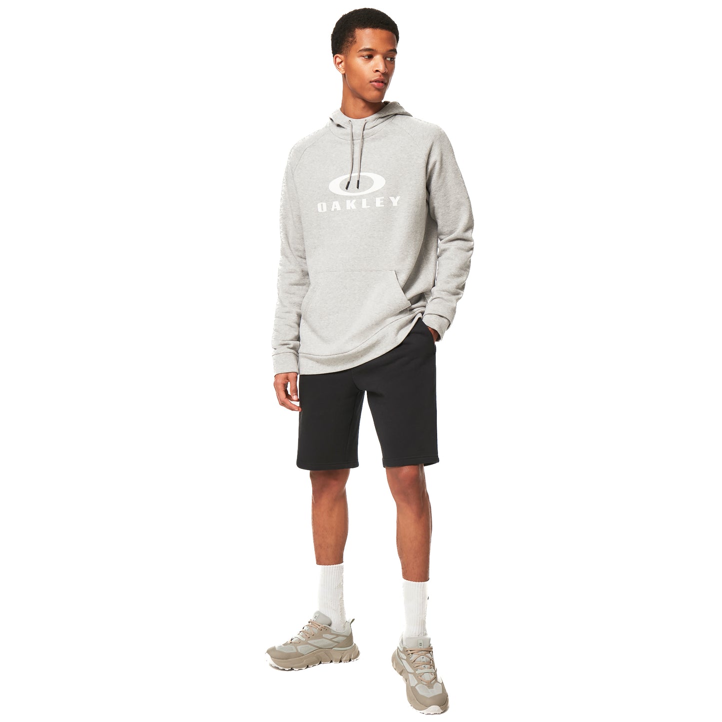 Oakley Track PO Hoodie - XL - New Granite Heather