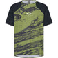 Oakley Seeker Airline Short Sleeve Jersey - S - Duality Swirl - Green - Black